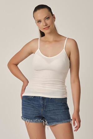 ALEXANDERGARDI FİTİLLİ İNCE ASKILI ATLET (B21-35201)