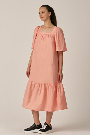 ALEXANDERGARDI KARE YAKA ELBİSE (B21-422)