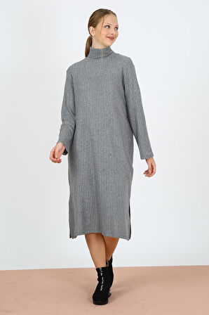 ALEXANDERGARDI FİTİLLİ GENİŞ KESİM ELBİSE (B22-500)