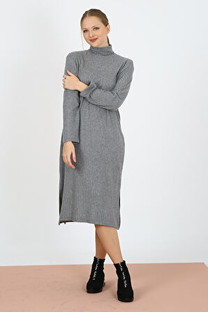 ALEXANDERGARDI FİTİLLİ GENİŞ KESİM ELBİSE (B22-500)