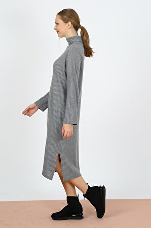 ALEXANDERGARDI FİTİLLİ GENİŞ KESİM ELBİSE (B22-500)