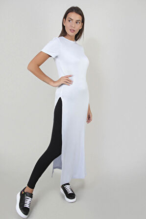 ALEXANDERGARDI DERİN YIRTMAÇLI TUNİK (B21-701600)