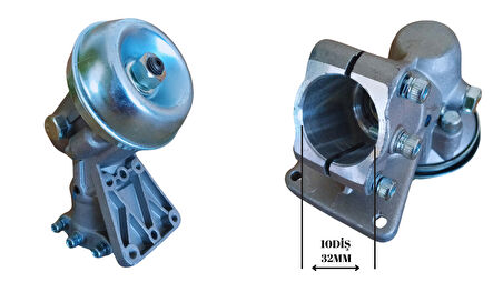 MOTORLU TIRPAN REDİKTÖR OLEOMAC 753T/755M 32 MM 10 DİŞ VETA
