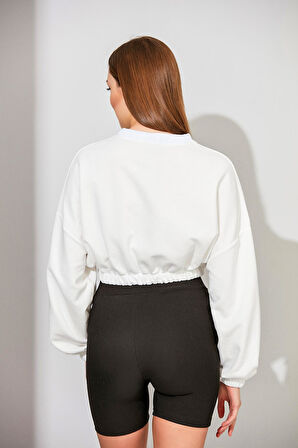 ALEXANDERGARDI CROP SWEATSHİRT (B22-110A01)