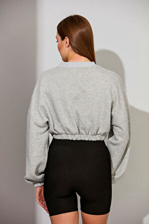 ALEXANDERGARDI CROP SWEATSHİRT (B22-110A01)