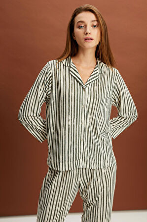 ALEXANDERGARDI ÇİZGİLİ PİJAMA TAKIMI (B22-143USU)