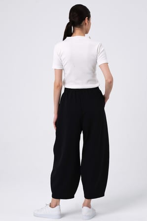 ALEXANDERGARDI BELİ LASTİKLİ BOL PAÇA PANTOLON (B22-14500)