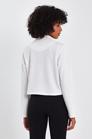ALEXANDERGARDI ASTARSIZ CROP BLAZER CEKET (B22-21400)