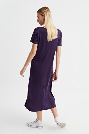 ALEXANDERGARDİ KISA KOLLU SALAŞ ELBİSE (B22-43600)