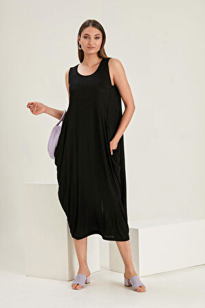 ALEXANDERGARDI KOLSUZ SALAŞ CEPLİ ELBİSE (B22-46400)