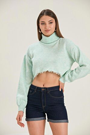 ALEXANDERGARDI BOĞAZLI CROP KAZAK (B22-5752)