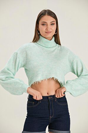 ALEXANDERGARDI BOĞAZLI CROP KAZAK (B22-5752)