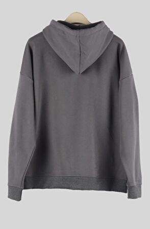 ALEXANDERGARDI FERMUARLI KAPÜŞONLU SWEATSHİRT (UN-501403)