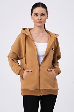 ALEXANDERGARDI FERMUARLI KAPÜŞONLU SWEATSHİRT (B22-75300)