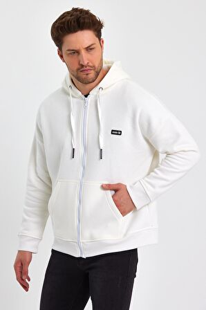 ALEXANDERGARDI FERMUARLI KAPÜŞONLU SWEATSHİRT (UN-501403)