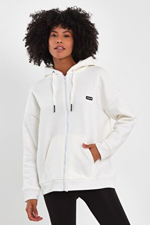 ALEXANDERGARDI FERMUARLI KAPÜŞONLU SWEATSHİRT (B22-75300)