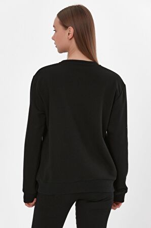 AEXANDERGARDI BASKILI RİBANALI SWEATSHİRT (E22-75600)