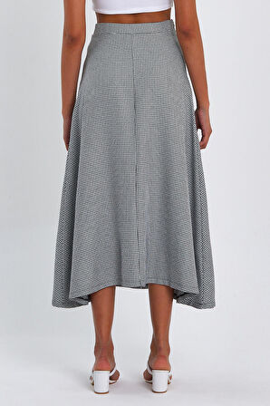 ALEXANDERGARDI DESENLİ KLOŞ UZUN ETEK (B23-0012)