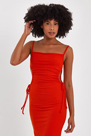 ALEXANDERGARDI YAN PENCERE DETAYLI KALEM ELBİSE (B23-00130)