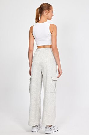 ALEXANDERGARDI ŞARDONLU KARGO CEPLİ PALAZZO EŞOFMAN ALTI (B23-0029)