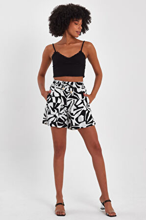 ALEXANDERGARDI BELİ LASTİKLİ CEPLİ ŞORT (B23-0017)