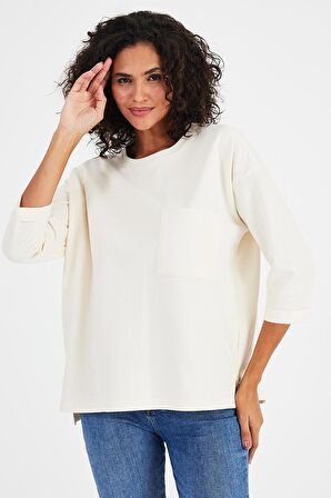 ALEXANDERGARDI CEP DETAYLI SWEATSHIRT(B24-00195)