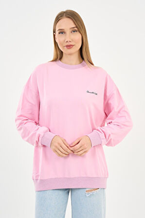 Alexandergardi Bisiklet Yaka Sweatshirt (B23-0020)