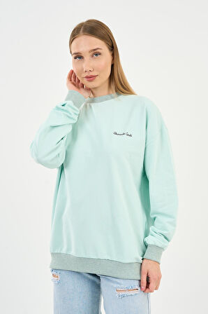 Alexandergardi Bisiklet Yaka Sweatshirt (B23-0020)