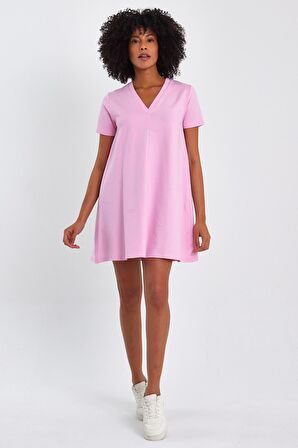 ALEXANDERGARDI V YAKA TUNİK ELBİSE (B23-002100)