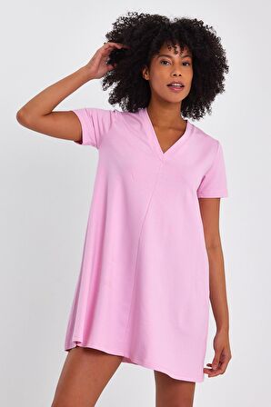 ALEXANDERGARDI V YAKA TUNİK ELBİSE (B23-002100)