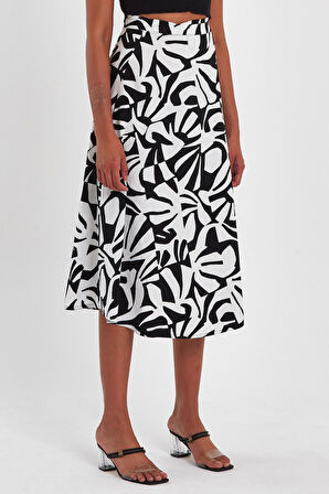 ALEXANDERGARDI DESENLİ PEŞTAMAL UZUN ETEK (B23-0023)