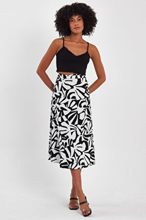 ALEXANDERGARDI DESENLİ PEŞTAMAL UZUN ETEK (B23-0023)