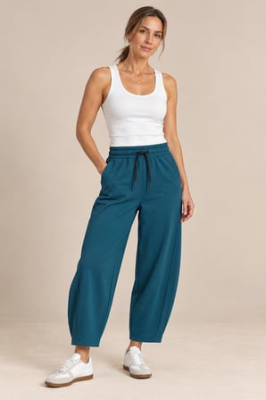 ALEXANDERGARDİ CEPLİ İÇİ ŞARDONLU  OVERSIZE EŞOFMAN ALTI (B23-00303)