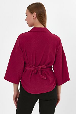 ALEXANDERGARDI ÖNÜ BAĞLAMALI BLUZ (B23-0041)