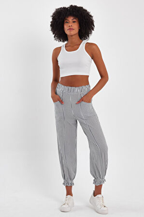 ALEXANDERGARDI PAÇASI BÜZGÜLÜ JOGGER PANTOLON (B23-0065)