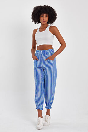 ALEXANDERGARDI PAÇASI BÜZGÜLÜ JOGGER PANTOLON (B23-0065)