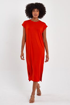 ALEXANDERGARDI YIRTMAÇLI UZUN ELBİSE (B23-0075)