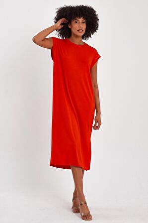 ALEXANDERGARDI YIRTMAÇLI UZUN ELBİSE (B23-0075)