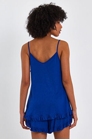 ALEXANDERGARDI FIRFIRLI BLUZ-ŞORT TAKIM (B23-244B)