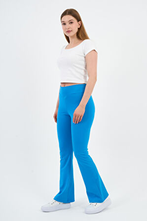 YÜKSEK BEL İSPANYOL PAÇA TOPARLAYICI TAYT (B24-0010-WN)