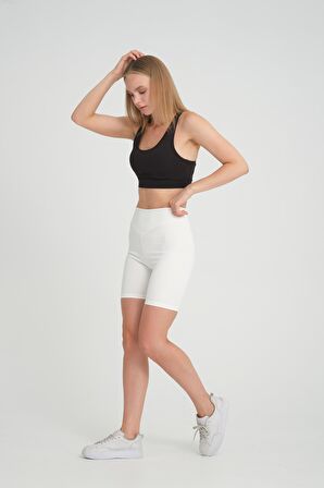 ALEXANDERGARDI YÜKSEK BEL TOPARLAYICI BİKER TAYT (B24-00204)