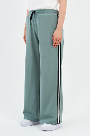 ALEXANDERGARDI ŞERİT DETAYLI CEPLİ PALAZZO EŞOFMAN ALTI (B24-0024101)