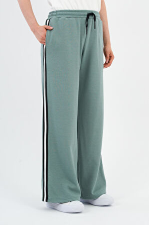 ALEXANDERGARDI ŞERİT DETAYLI CEPLİ PALAZZO EŞOFMAN ALTI (B24-0024101)