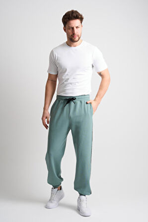 ALEXANDERGARDI Yanları Şeritli Paçası Lastikli Eşofman Altı