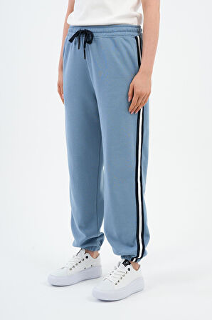 ALEXANDERGARDI YANLARI ŞERİTLİ PAÇASI LASTİKLİ EŞOFMAN ALTI (B24-00260)