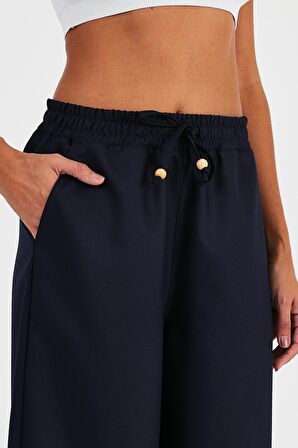 ALEXANDERGARDI BELİ LASTİKLİ CEPLİ BAYAN PANTOLON(B24-003)