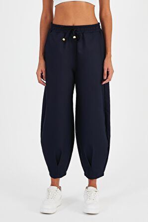 ALEXANDERGARDI BELİ LASTİKLİ CEPLİ Kadın PANTOLON(B24-003)