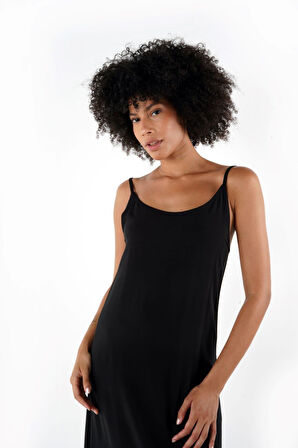 ALEXANDERGARDI İNCE ASKILI MIDI BOY ELBİSE (B24-005206)