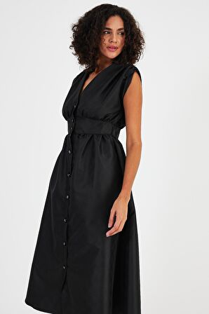 ALEXANDERGARDI V YAKA KOLSUZ ELBİSE(B24-24500)