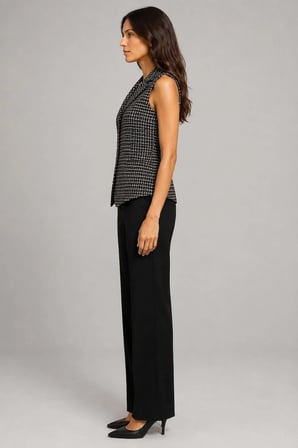 ALEXANDERGARDI CEPLİ KOLSUZ BLAZER CEKET (B24-36204)